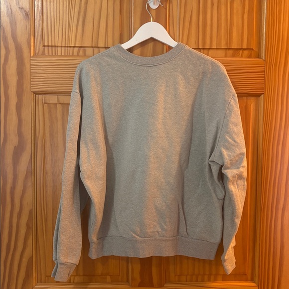Wild Fable Size Medium USA Grey Crewneck Sweatshirt - Picture 5 of 5